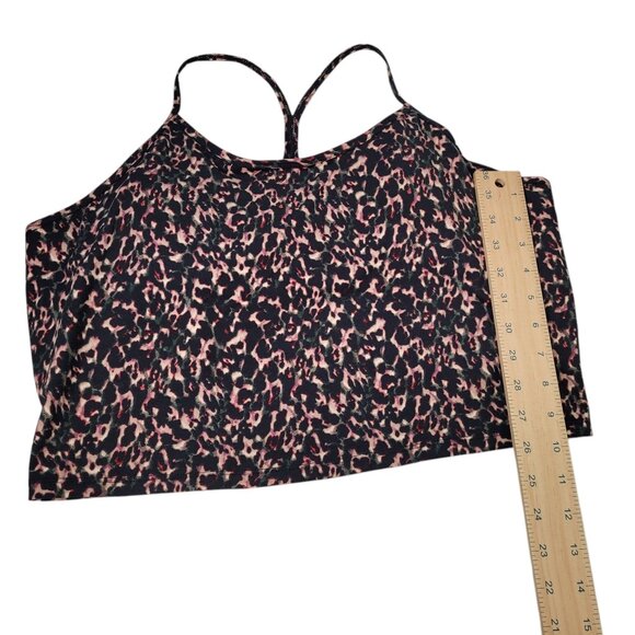 New Cheetah Print Tank Top Athletic Built In Bra Core10 Size X-Large - Picture 9 of 12